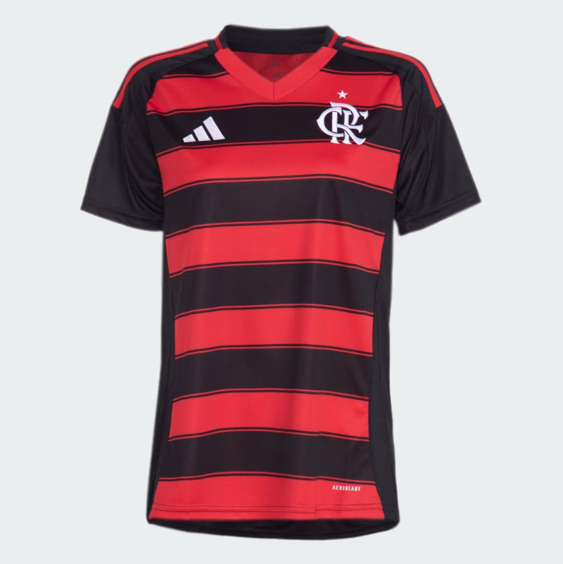Camisa Flamengo I Titular 25/26 - Adidas Torcedor Feminina