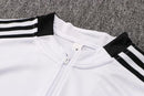 Conjunto Inverno Benfica Branca Adidas - Com Ziper